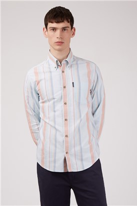  Regular Fit Oxford Stripe Shirt