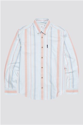  Regular Fit Oxford Stripe Shirt