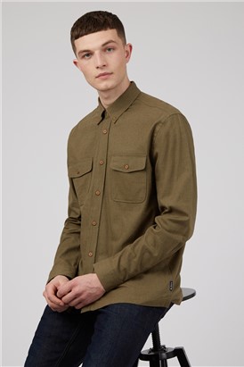   Cotton Linen Overshirt