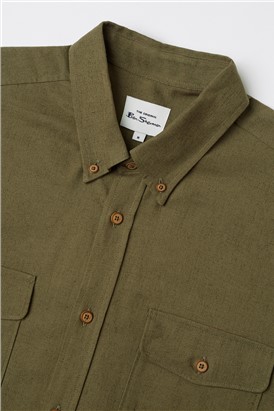   Cotton Linen Overshirt