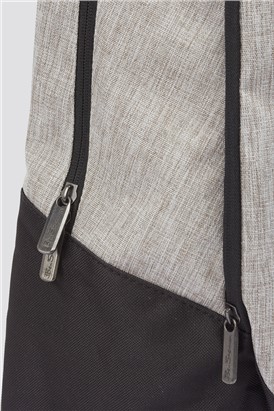  Grey Branded Backpack