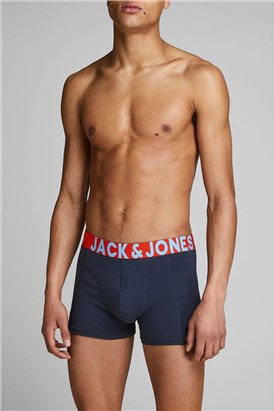 JACK & JONES 3 Pack Bright Boxer Shorts