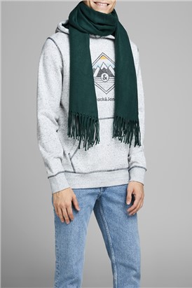 JACK & JONES Green Woven Scarf