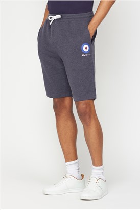  Navy Target Logo Jersey Shorts