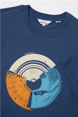  Music Mash Print T-Shirt