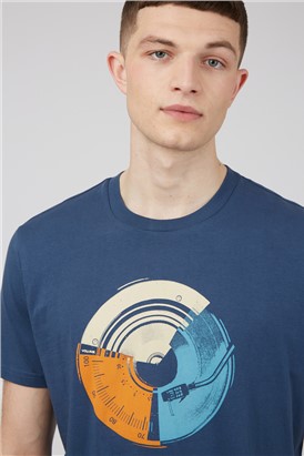  Music Mash Print T-Shirt