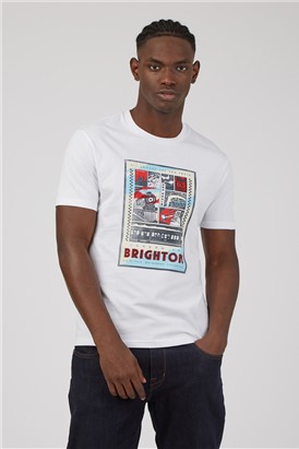  Train Poster Print T-Shirt