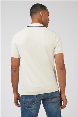  Textured Front Polo