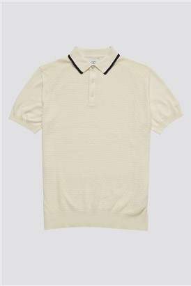  Textured Front Polo