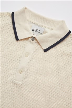  Textured Front Polo