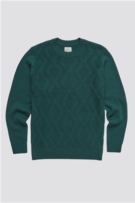  Cable Crew Neck Jumper