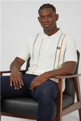  Vertical Stripe Polo