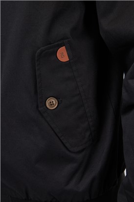  Aston Black Harrington Jacket