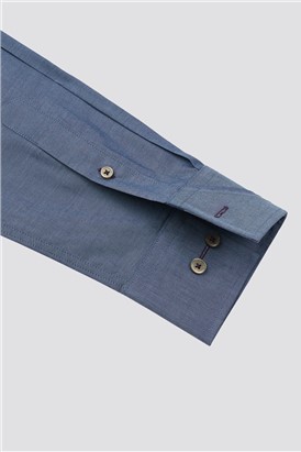 Studio Navy Blue Chambray Shirt