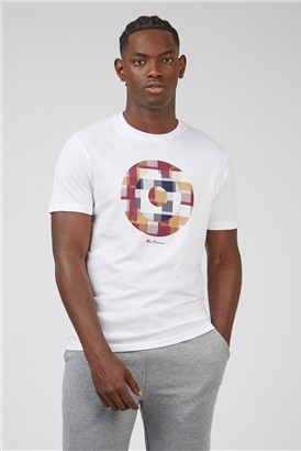  Fractured Gingham Target T-Shirt