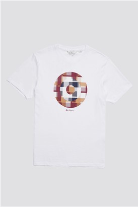  Fractured Gingham Target T-Shirt