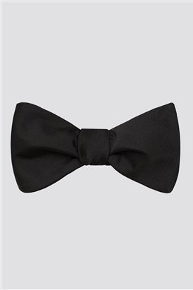  Black Self Tie Bow Tie