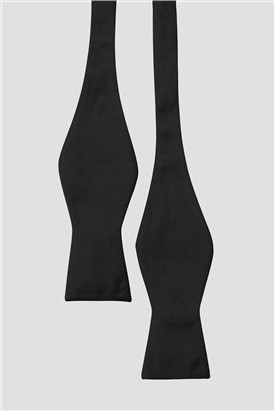  Black Self Tie Bow Tie