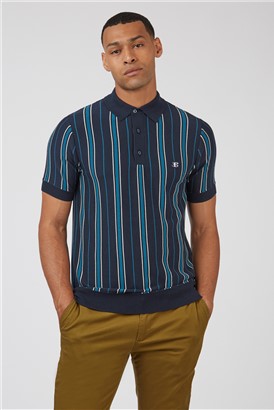   All Over Stripe Polo