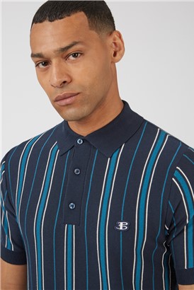   All Over Stripe Polo