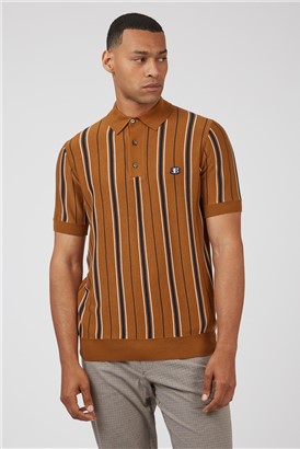   All Over Stripe Polo