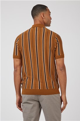   All Over Stripe Polo