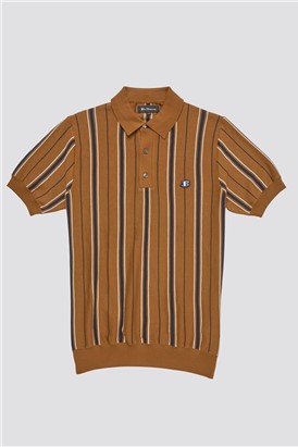   All Over Stripe Polo