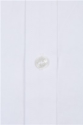 Occasions White Floral Jacquard Shirt