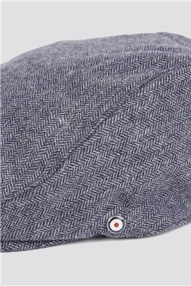  Navy Flat Cap