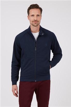  Heavy Jersey Zip Through Jersey Jacket