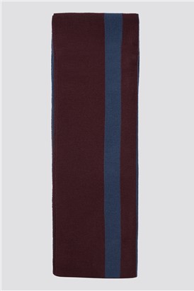  Navy Stripe Scarf