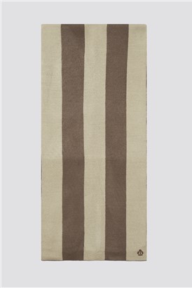  Two Colour Stripe Scarf