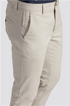  Slim Fit Stone Chino Trousers