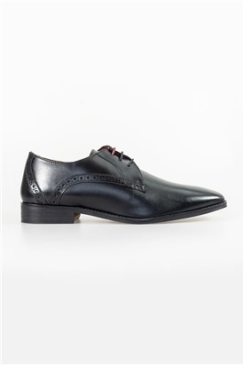  Black John Leather Shoes