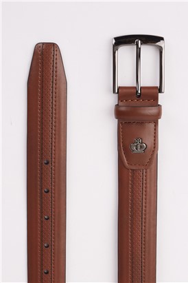  Tan Centre Detail Belt