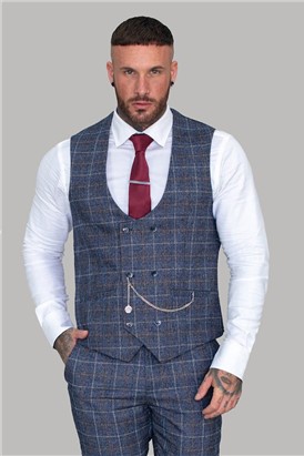  Blue Bonita Waistcoat