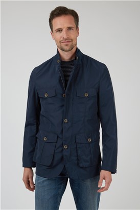  Navy Safari Jacket