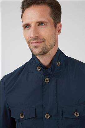  Navy Safari Jacket