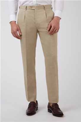  Natural Linen Suit Trousers