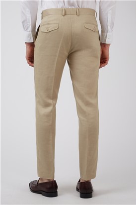  Natural Linen Suit Trousers