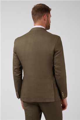  Bronze Linen Suit Jacket