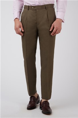  Bronze Linen Suit Trousers