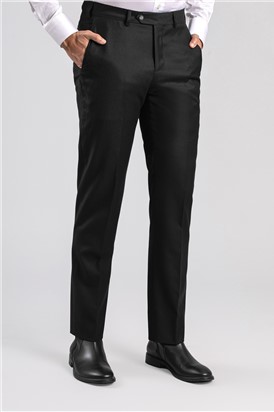  Black Smart Fit Trousers