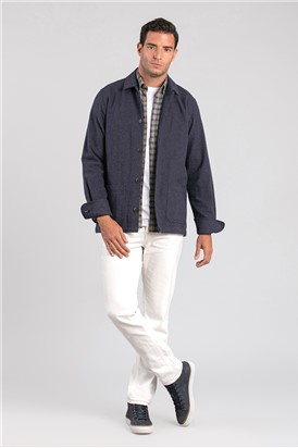  Indigo Overshirt