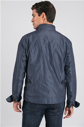  Dark Blue Check Jacket