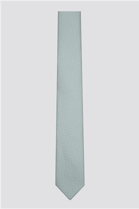  Slim Seafoam Textured Tie