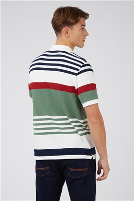   Engineered Stripe Polo