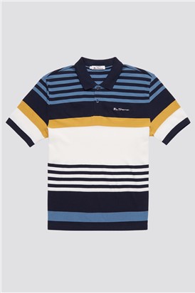   Engineered Stripe Polo