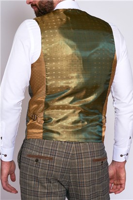  Enzo Tan Waistcoat