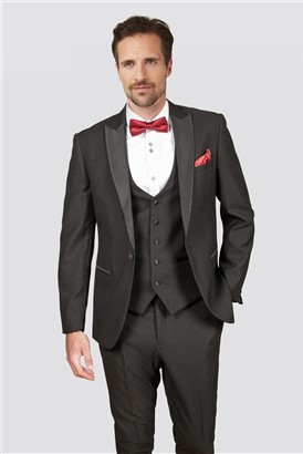  Slim Fit Black Tuxedo Jacket